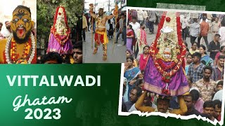 vittalwadi Gattam 2023 bonalu2023 🙏🚩 [upl. by Elleryt]