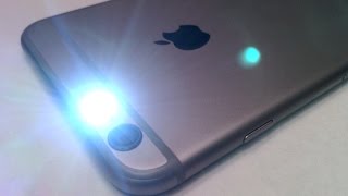 iPhone 6  6S Plus TIPS amp TRICKS  Call  Text Indicator LED Flash Light Setup [upl. by Yngiram]