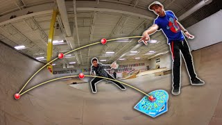 BOUNCY BALL DART TRICK SHOTS BULLSEYES ONLY [upl. by Xirdnek698]