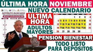 💥DE ÚLTIMA HORA CALENDARIO DE PAGO PENSIONES💥🤑ADULTOS MAYORES MUY BUENAS NOTICIAS EXTRA EN EL PAGO [upl. by Lenhart]