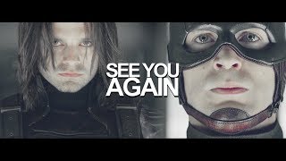 Bucky Barnes Steve Rogers See You Again [upl. by Bergess863]