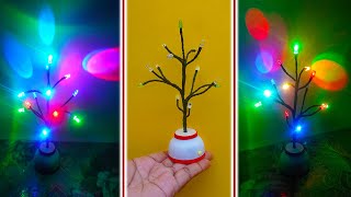 How To Make A Amazing LED Tree At Home  RGB LED Tree Lamp  Mini Decoration LED Tree  LED Tree DIY [upl. by Ordnasela]