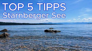 TOP 5  Starnberger See  4K  Bayern  Ausflugstipps [upl. by Vasily]