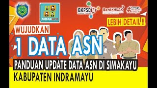 PANDUAN UPDATE DATA ASN DI SIMAKAYU [upl. by Naened]