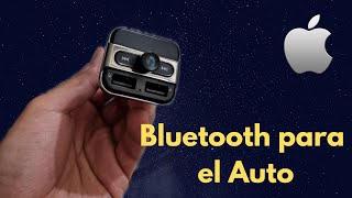 Bluetooth para el Auto 🚗🚗 con el Iphone Paso a paso Rápido y Fácil [upl. by Crifasi]