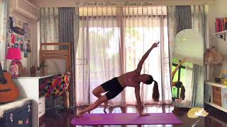 Yoga Diary 🧘🏻‍♀️ 14924 Honey Flow following Tana Yoga [upl. by Herb360]