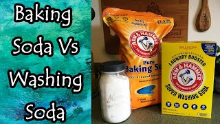 Differences Between Baking Soda and Washing Soda [upl. by Llenra352]