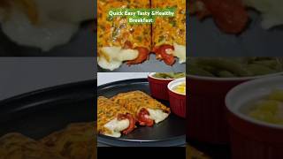 Quick easy tasty breakfast food cooking shortsfeed cooknology [upl. by Eirena]