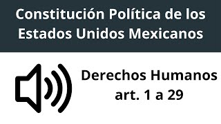 Derechos fundamentados en la Constitución Garantías Individuales [upl. by Athene]