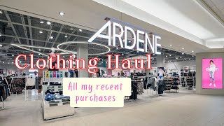 Ardene Clothing Haul [upl. by Nitnilc386]