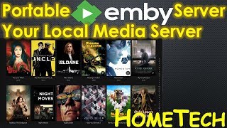 emby server portable installation setup on windows  home media server portable app [upl. by Libenson]