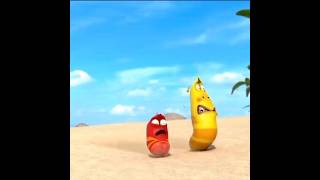 The Craziest Moments In Larva Island  Part 1 animatedmovie animatedshorts animatedfilms fyp [upl. by Annaid]