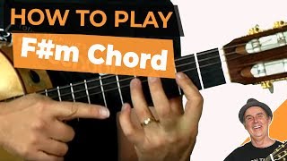 Fm Chord  Learn The F Sharp Minor Guitar Chord Easily [upl. by Quillan270]