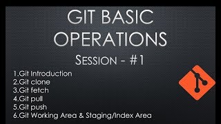 Git Session 1 The Ultimate Beginners Guide [upl. by Okier]