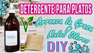 DETERGENTE LÍQUIDO PARA PLATOS  DIY  CERO BASURA  Mixi [upl. by Mariam859]