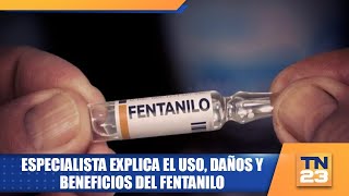 Especialista explica el uso daños y beneficios del fentanilo [upl. by Arianna]