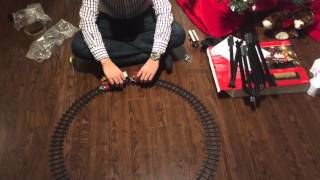 Christmas Tree Train Set  Unboxing [upl. by Ynnaej494]