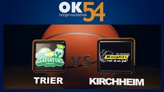 54sport Basketball  Gladiators Trier vs Kirchheim Knights [upl. by Alliw]