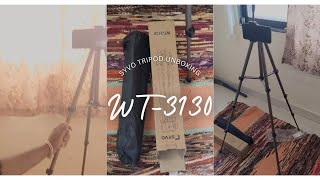 SYVO ALUMINIUM TRIPOD WT3130 UNBOXING [upl. by Lasala822]