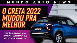 MUNDO AUTO NEWS  CRETA 2022 MUDOU PARA MELHOR [upl. by Eus]