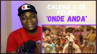 🥳Calema X Zé Felipe Onde Anda  Honest Reaction🥰 [upl. by Ainslee]