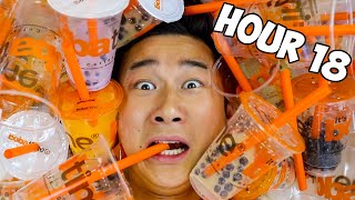 Drinking Boba Every Hour For 24 Hours [upl. by Yttig829]