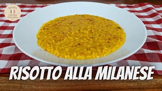 Risotto alla Milanese  Originalrezept aus Mailand [upl. by Nivonod]