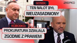 PRZESZUKANIA W DOMU ZIOBRY  POSŁOWIE KOMENTUJĄ [upl. by Agemo]