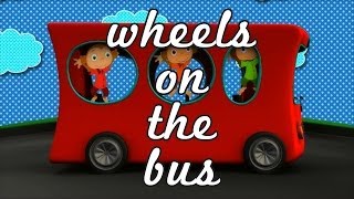 Nursery Rhymes By Kids Baby Club  Wheels On The Bus  Nursery Rhyme with Lyrics [upl. by Charline]