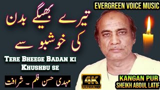 Mehdi Hassan song  tere bheege badan ki khushbu se  urdu Hindi song  remix song  jhankar song [upl. by Petes48]