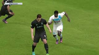 PES 2017 Olimpyc de Marseille Vs FC Porto Champions League [upl. by Asiat536]