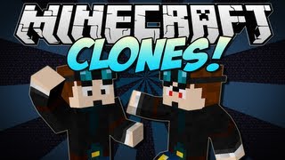 Minecraft  CLONES Copy Yourself or ANY Mob  Mod Showcase 152 [upl. by Altaf]