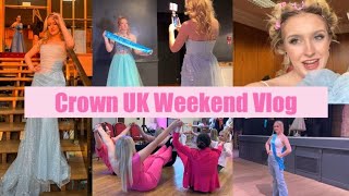 Crown UK Vlog  Pageant Land  The Crown Coach Walk Training  Crownchella  Yoga  Rehearsals [upl. by Anoli]