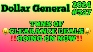 2024527🤑Dollar General Couponing‼️TONS OF CLEARANCE DEALS‼️GOING ON NOW‼️Must Watch👀👀 [upl. by Guido]