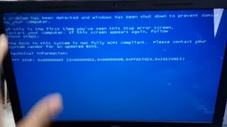 how to fix the bios in this system is not fully acpi compliant [upl. by Algernon]