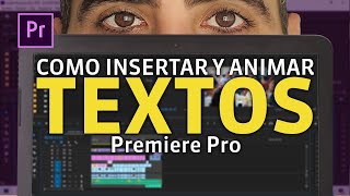 Efecto Aparición de Texto cinemático en Premiere Pro Tutorial rápido [upl. by Pablo]