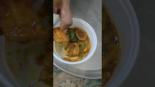 Chilli chicken taste and quantity 😂😋 youtubeshorts foodie chillichicken chicken india desi [upl. by Nehemiah]