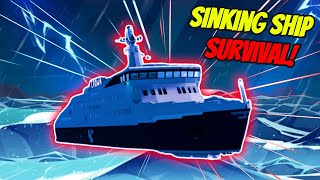 WE SURVIVED A HURRICANE WHILE ON A NUCLEAR SHIP  Stormworks Multiplayer [upl. by Noach]