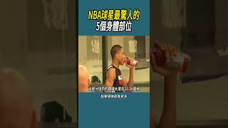 NBA球星最驚人的5個身體部位體育 nba 篮球 [upl. by Edras367]