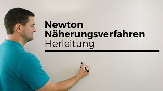 NewtonVerfahren Näherungsverfahren Newton Herleitung  Mathe by Daniel Jung [upl. by Keller]