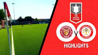 Whitstable Town v Hollands And Blair  FA VASE Match Highlights [upl. by Meesaw]