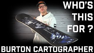 Whos This For Burton Cartographer Snowboard [upl. by Paris]