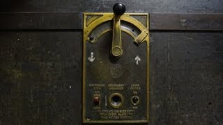 Historic 1913 Manually Controlled Otis Freight elevator  The Starks Building in Louisville KY [upl. by Blane]