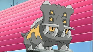 Shieldon and Bastiodon Pokemon all Attacks pokemon shieldon bastiodon all new attacks [upl. by Snilloc878]