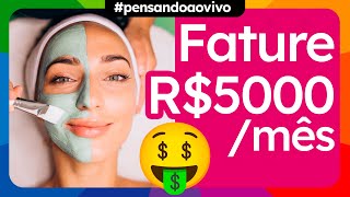 Como faturar R5000mês fazendo LIMPEZA de PELE [upl. by Lulu]