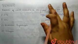 presence of which hormone is diagnosed in Gravidex test  CLASS 12  Mock test 29 Zoology  B [upl. by Aluin]