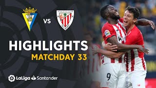 Resumen de Cádiz CF vs Athletic Club 23 [upl. by Crespi250]