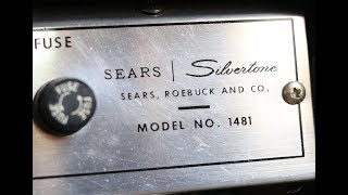 Silvertone 1481 Amp Sears 5W 1X8quot [upl. by Haiel]