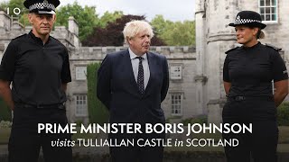 Prime Ministers visit to Tulliallan Police College in Scotland [upl. by Els]