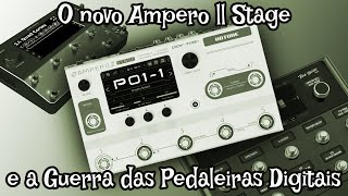 Ampero II Stage pedal no Canal limpo e Plini [upl. by Elene]